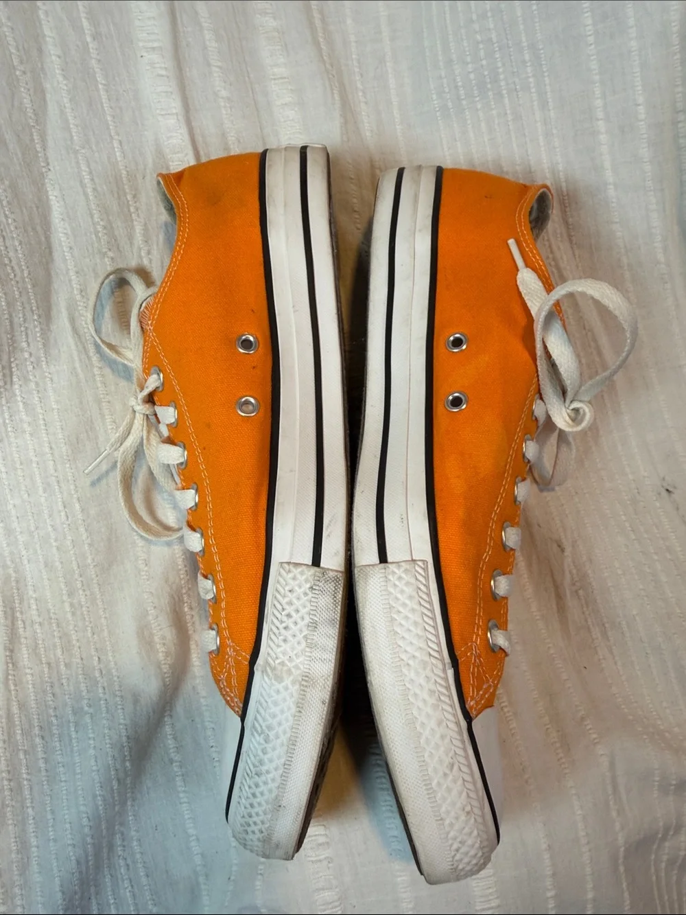 Converse Chuck Taylor All Star OX Pumpkin Orange Low-Top Canvas Sneakers Unisex